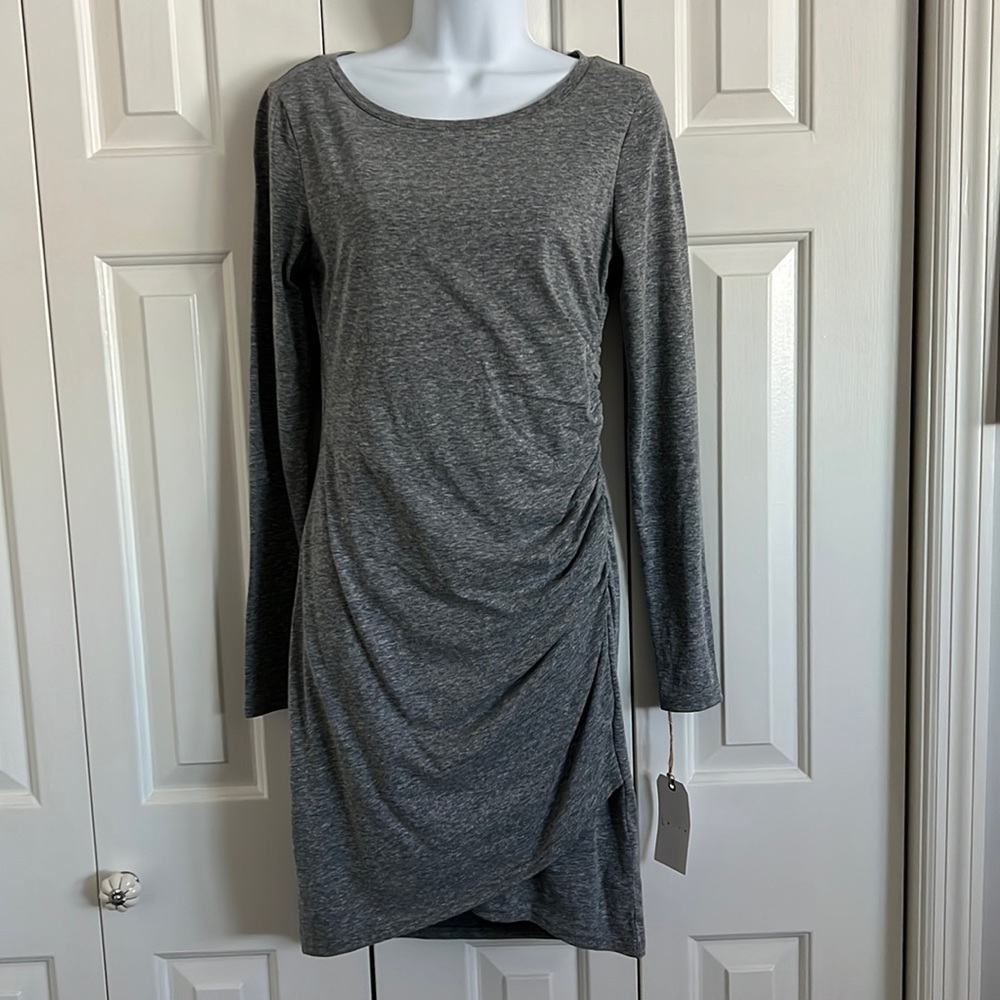 Leith rouched bodycon dress Med